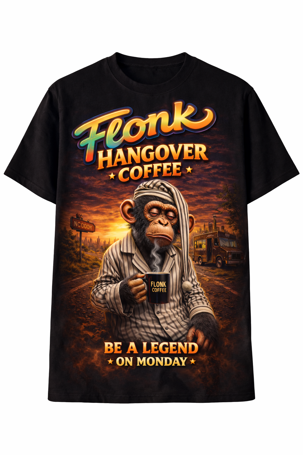 Flonk Hangover Coffee T-Shirt